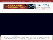 Tablet Screenshot of lilocksmith.com